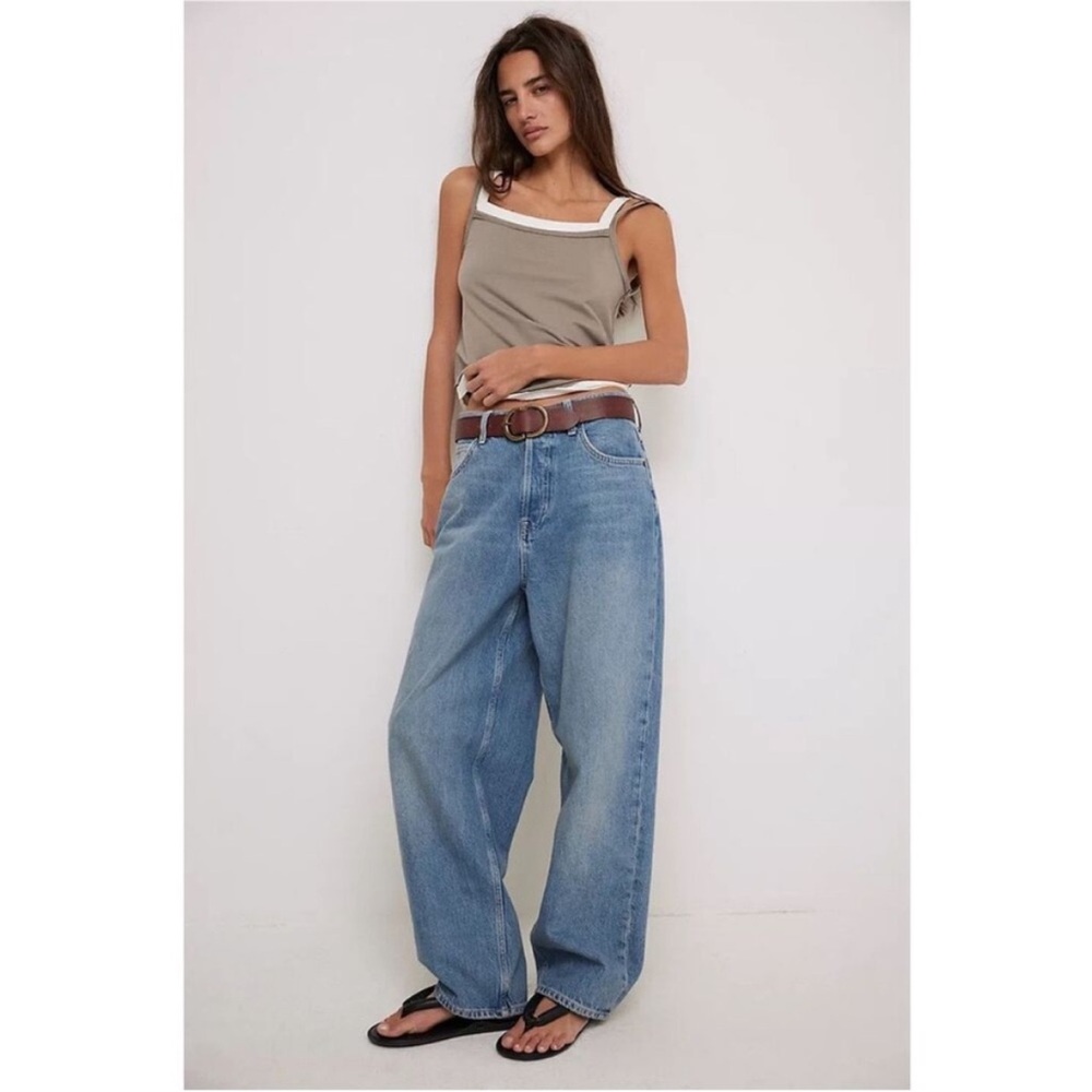 Free People We The Free Cora Slouchy Jeans - Picture 1 of 10